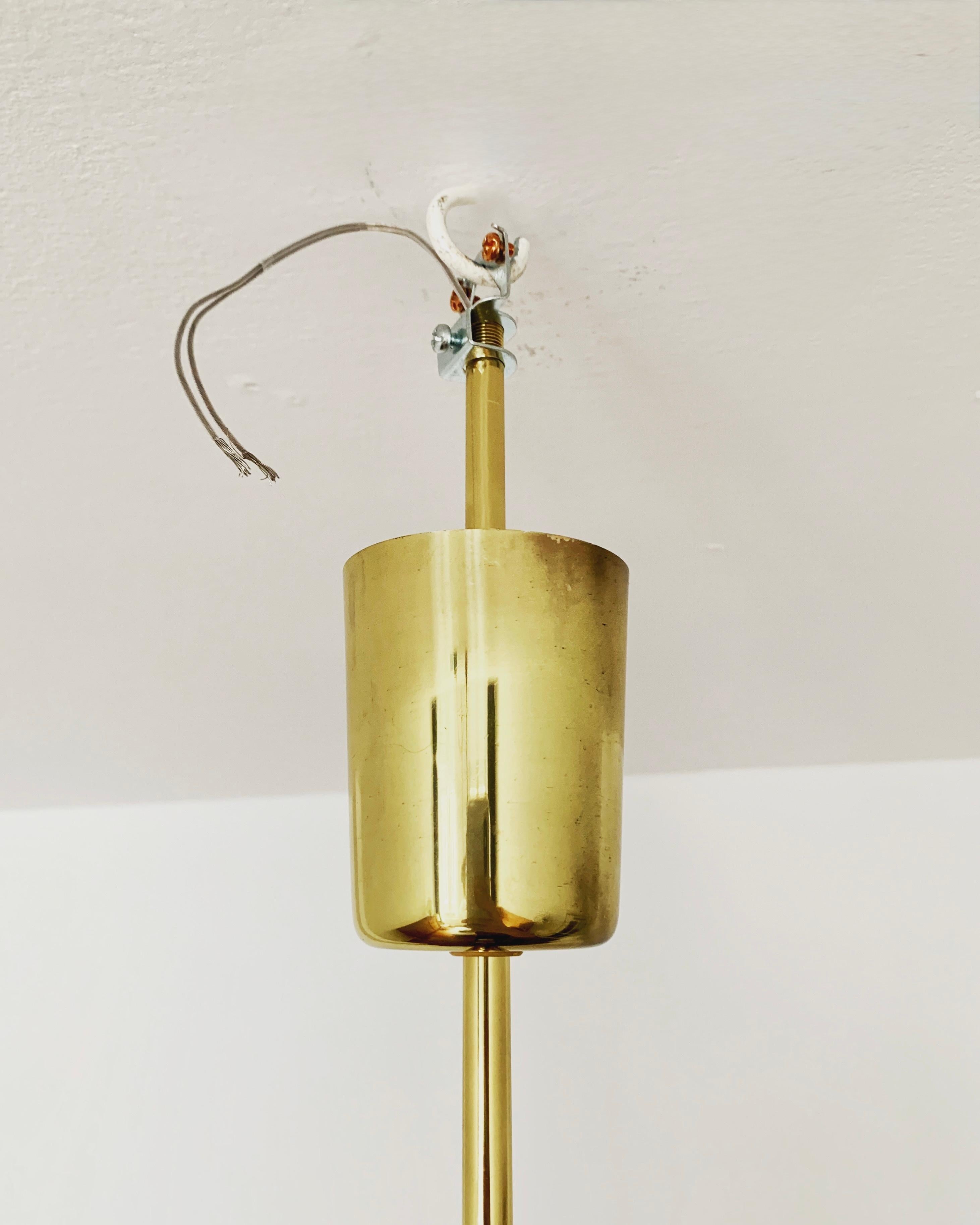 Lámpara colgante grande de cristal de J.T. Kalmar en venta 8