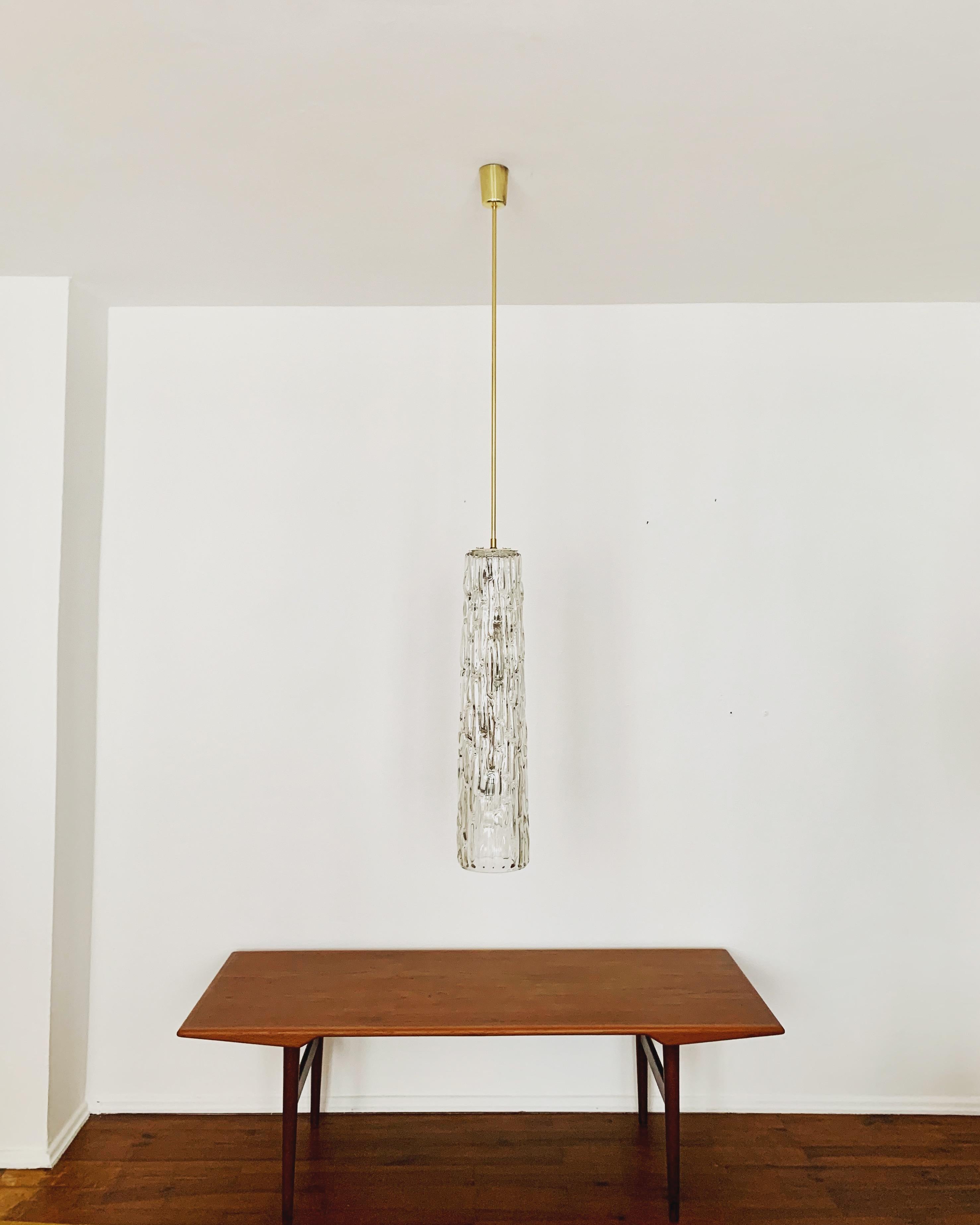 Lámpara colgante grande de cristal de J.T. Kalmar Austríaco en venta