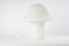 Grande lampe de bureau en verre de Peil & Putzler, Allemagne, 1970