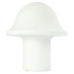 Grande lampada da tavolo in vetro di Peil & Putzler, Germania, anni '70