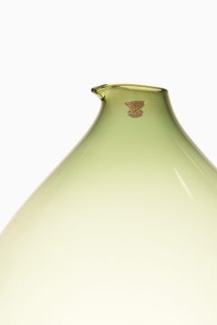 Gran jarrón de cristal de Kjell Blomberg, 1963