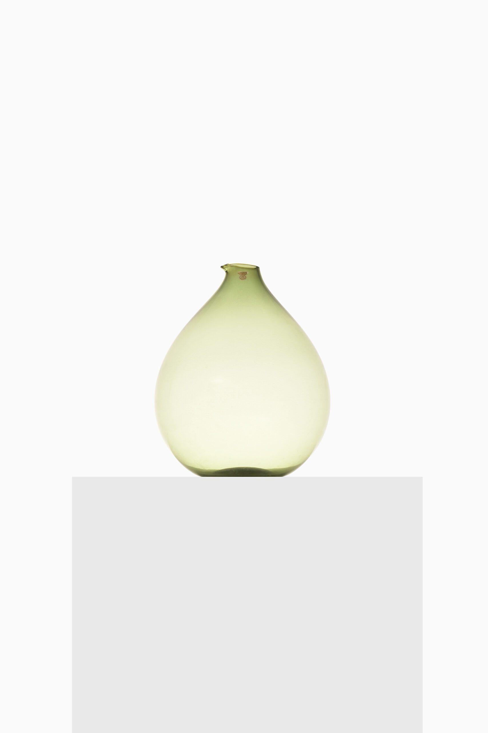 Große Glasvase von Kjell Blomberg, 1963 (Schwedisch) im Angebot