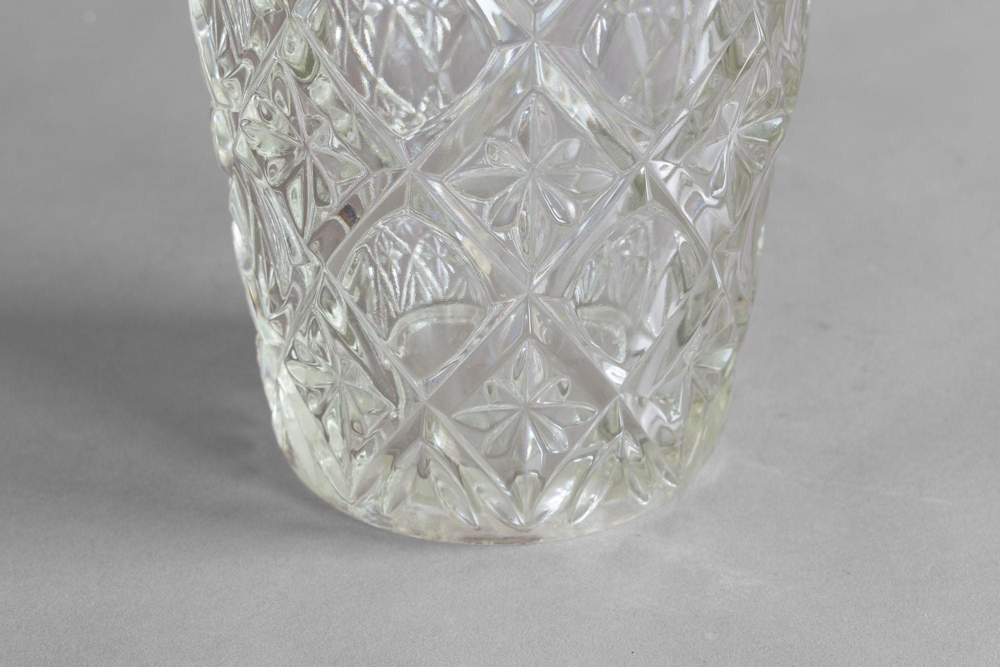 Vaso di vetro grande In condizioni buone in vendita a London, England