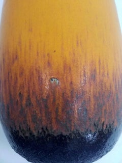 Large Glazed Ceramic Floor Vase, 1970s