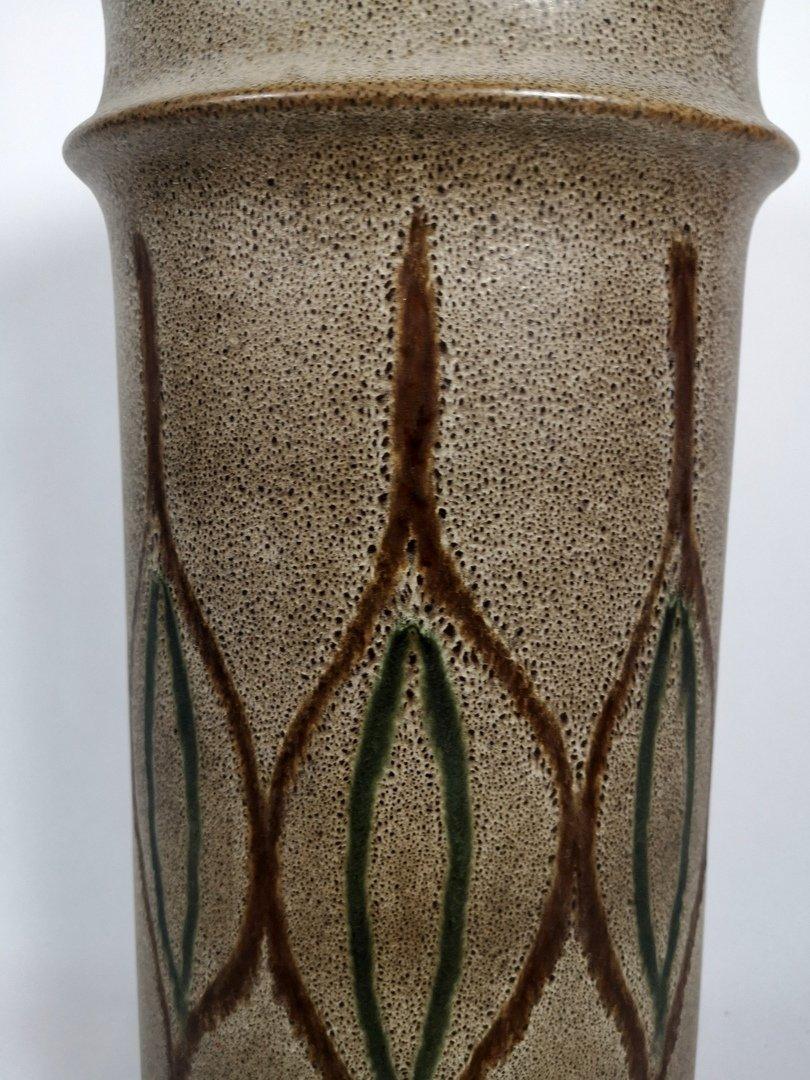 Large Glazed Ceramic Floor Vase, 1970s In Good Condition For Sale In Budapest, HU