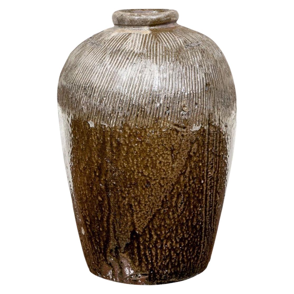 Large Glazed Ceramic Jar from Bunny Williams' Trelliage Shop