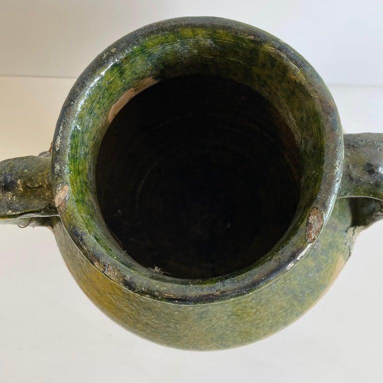 Clay Large Glazed Dipped Italian Pottery