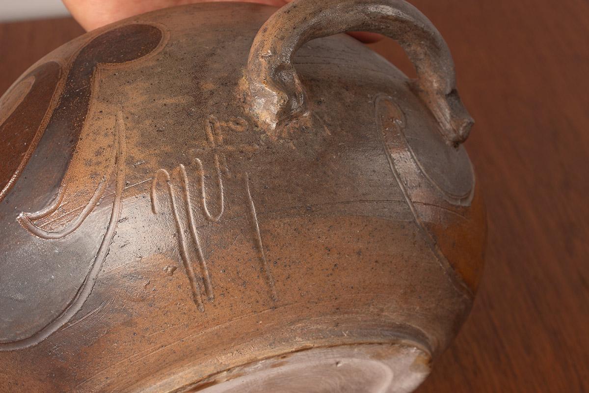 Grand pot en grès émaillé à décor stylisé par Georges Martin France 197 en vente 8