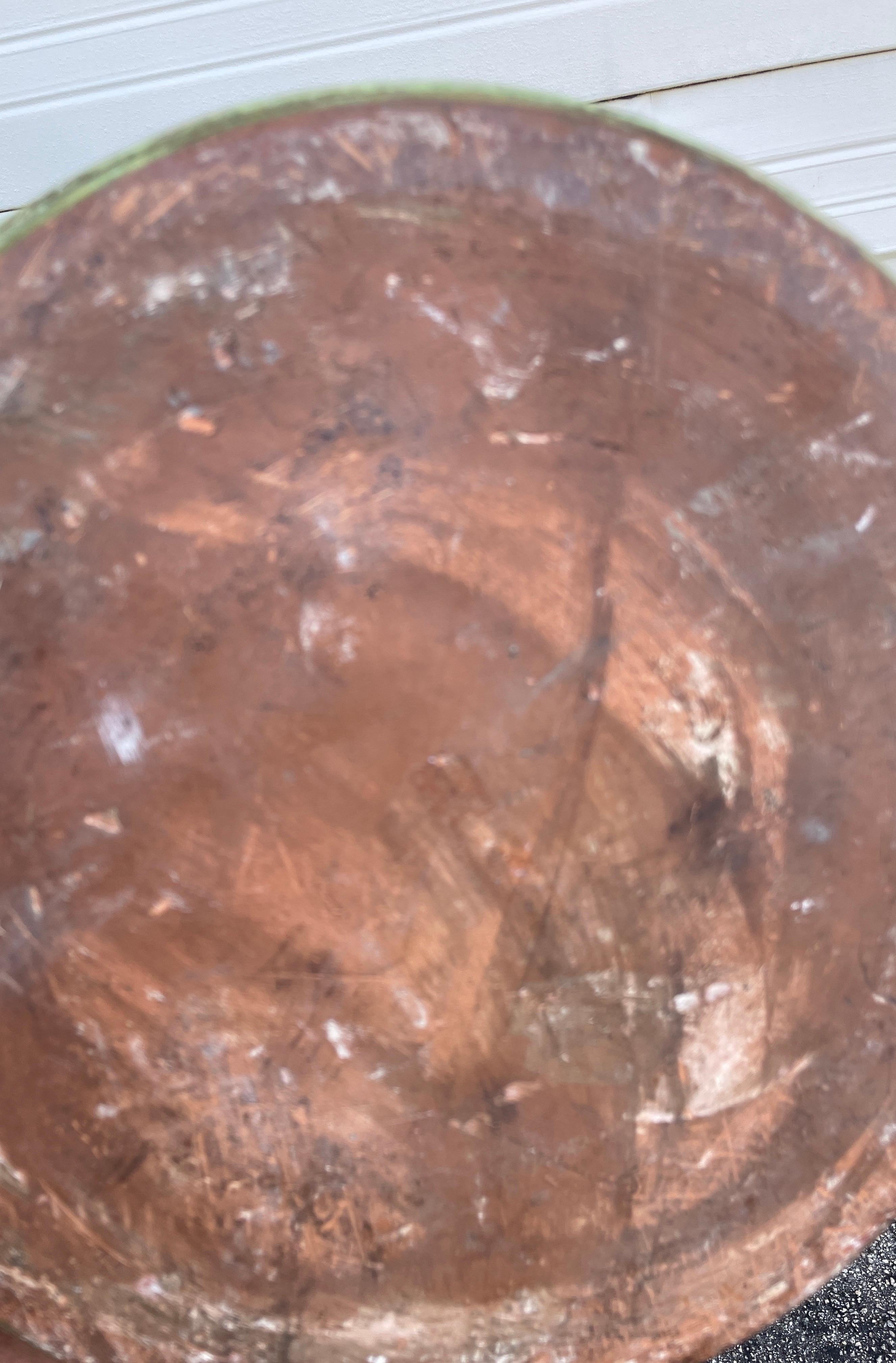 Grande brocca per olio d'oliva in terracotta smaltata in vendita 5