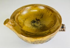 Ciotola in ceramica organica moderna Global Views di grandi dimensioni