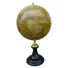 Large Globe by Emile Bertaux 19th Century
