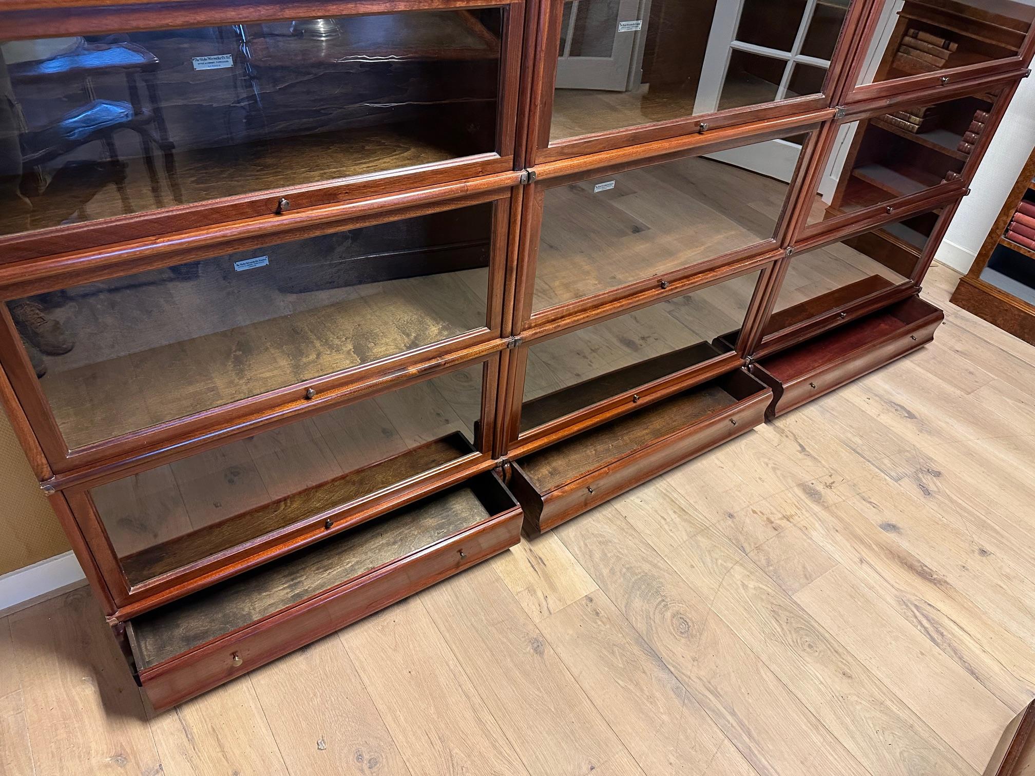 Large Globe Wernicke bookcase in vendita 5