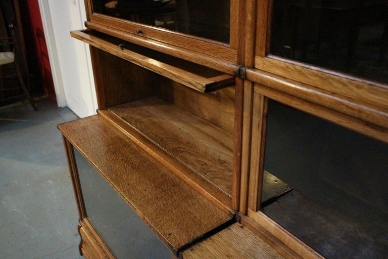 Large Globe Wernicke Bookcase at 1stDibs