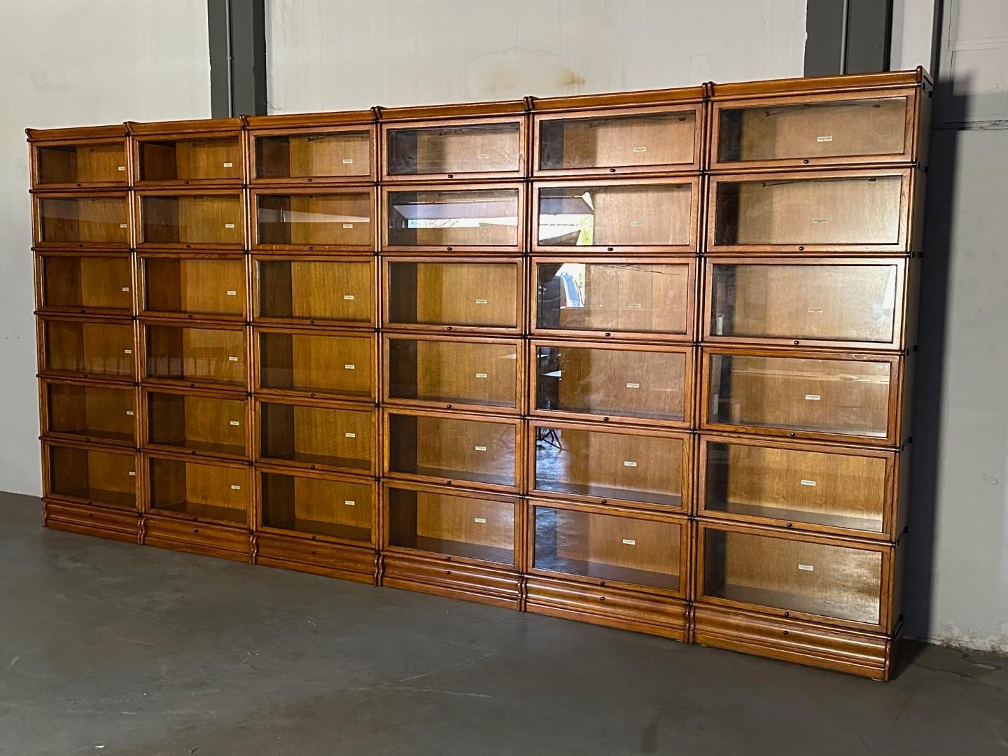 Large Globe Wernicke Bookcase For Sale 4
