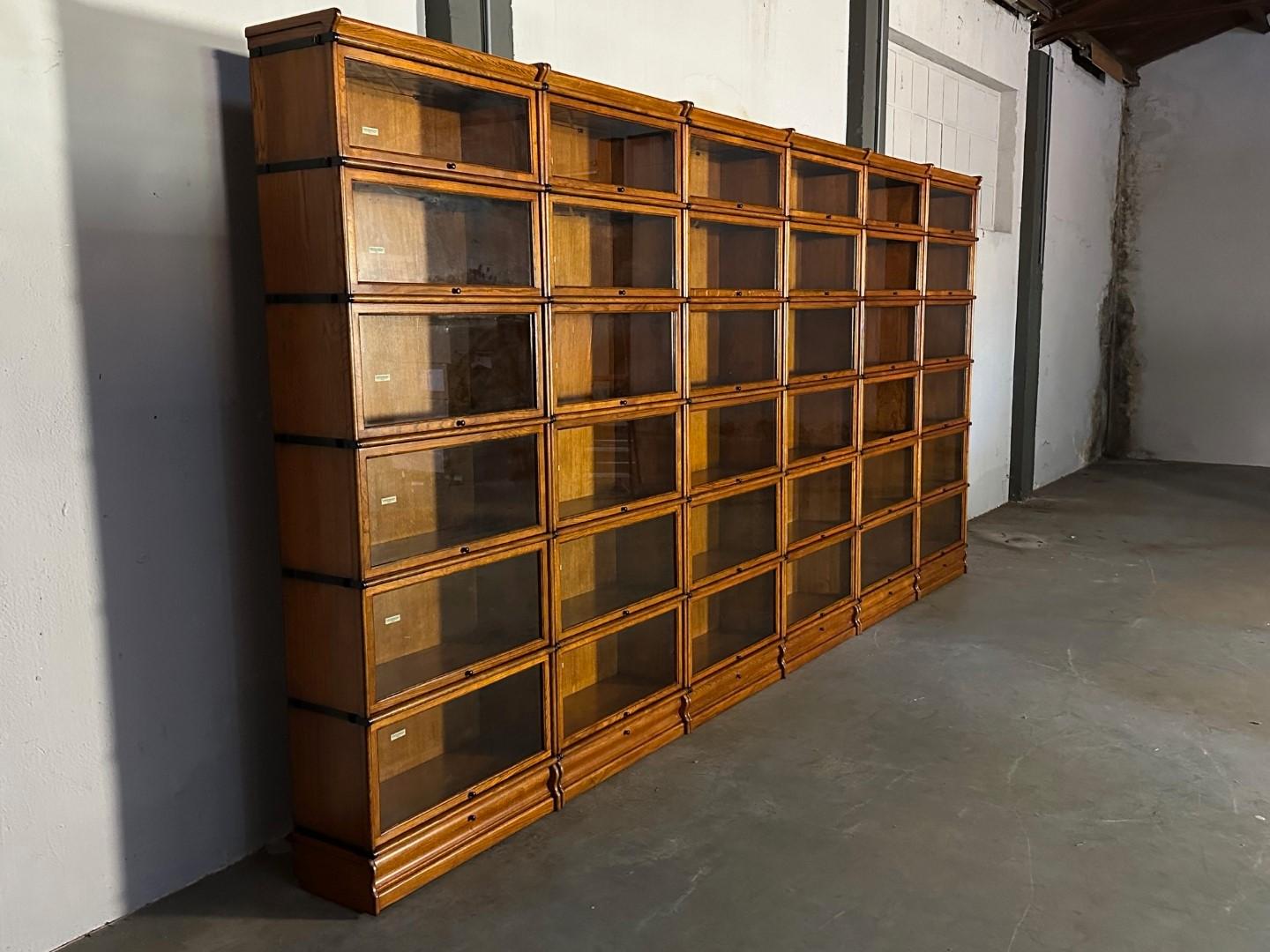 Large Globe Wernicke Bookcase For Sale 6
