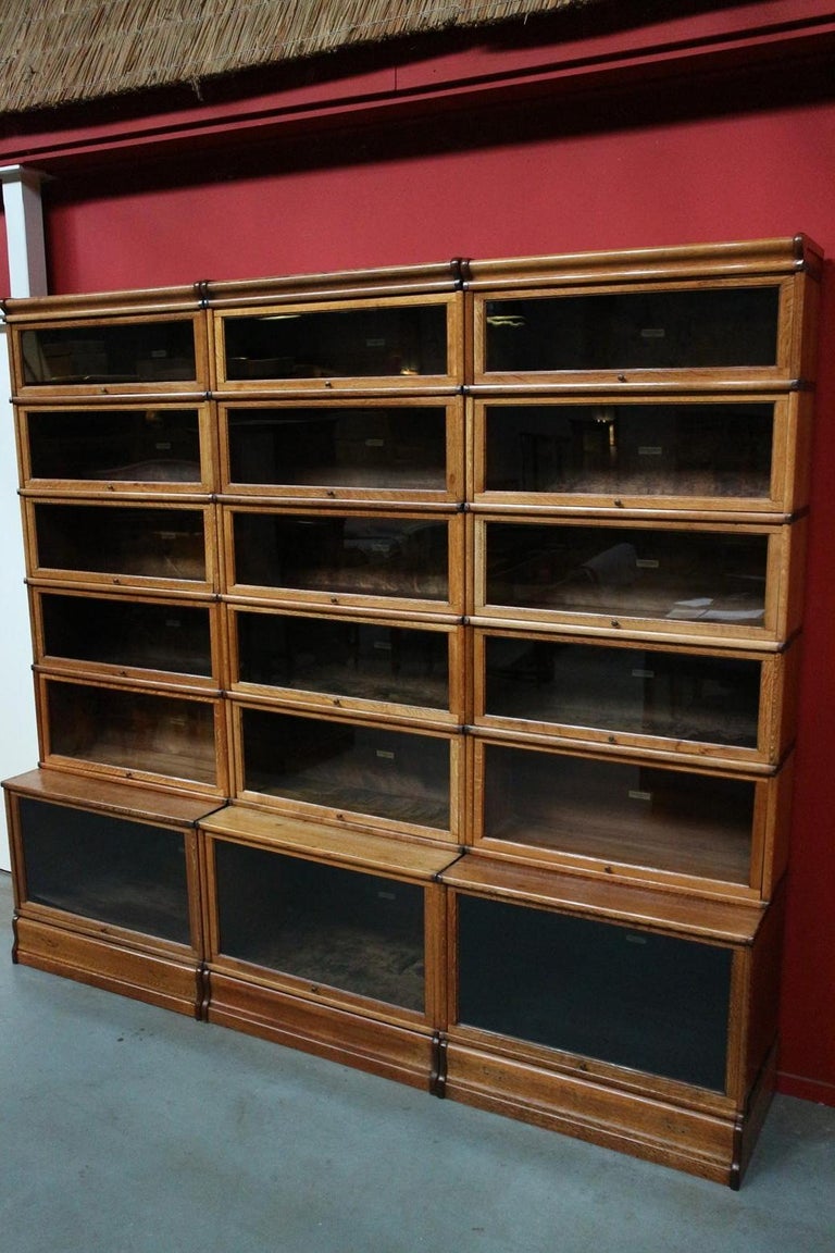 Large Globe Wernicke Bookcase at 1stDibs
