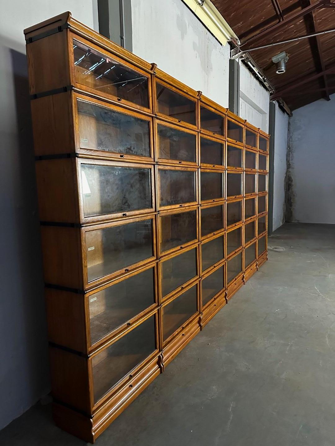 Large Globe Wernicke Bookcase For Sale 2