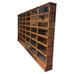 Antique Large Globe Wernicke Bookcase