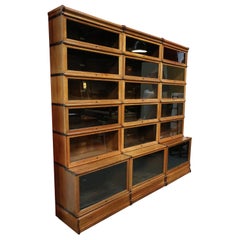 Antique Large Globe Wernicke Bookcase