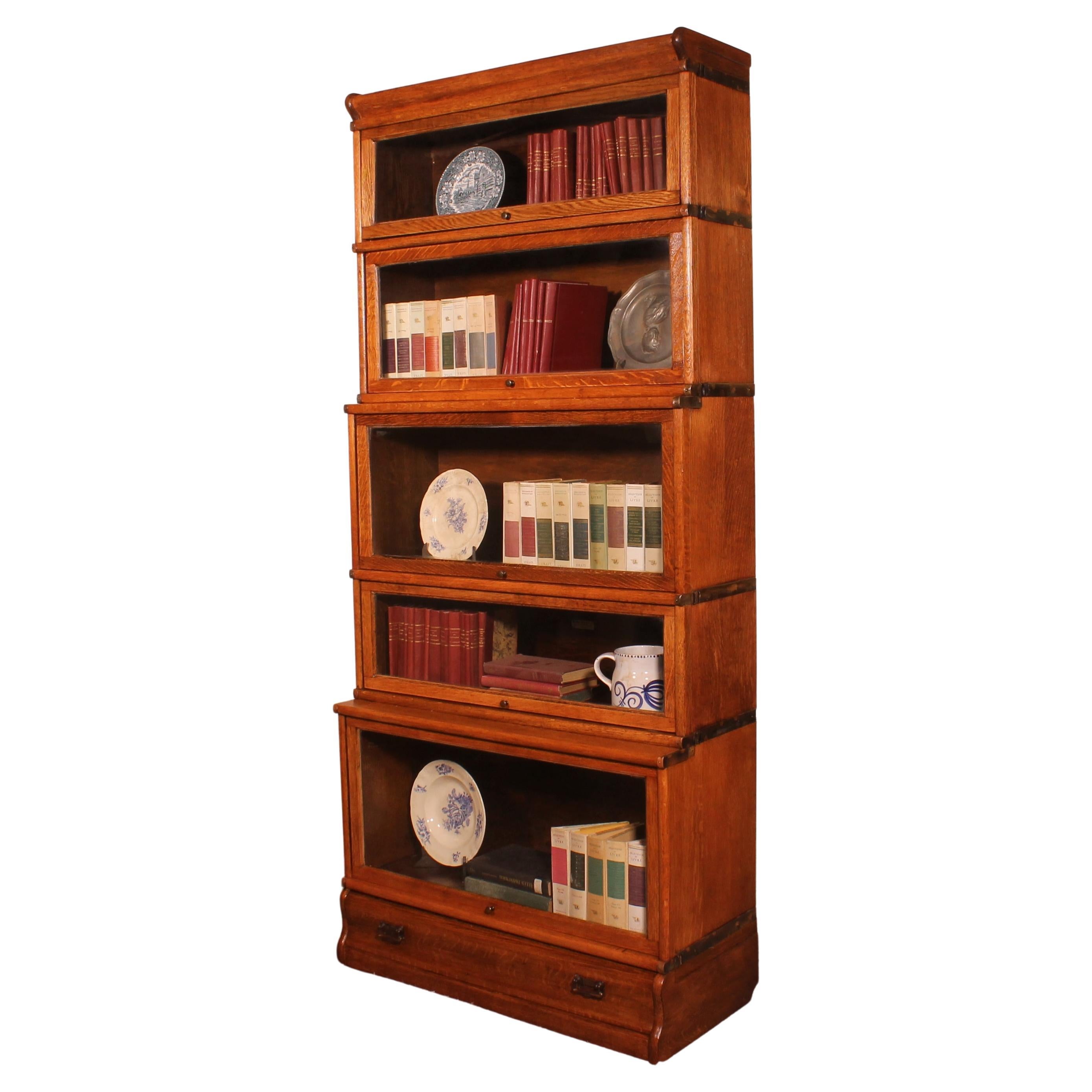 Corner Arrangement Globe Wernicke Bookcase at 1stDibs how to date