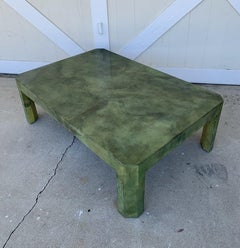Large Goat Skin Coffee Table by Sally Sirkin Lewis