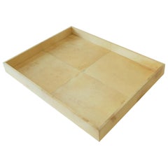 Large Goatskin Serving Tray