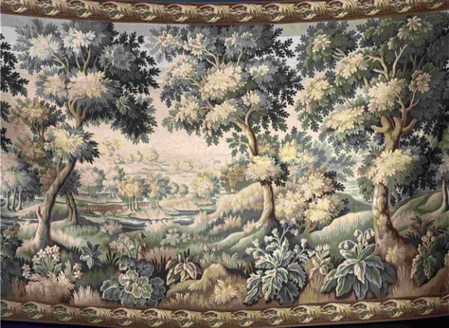 Large Gobelins Halluin Flanders Large Wall Tapestry 1