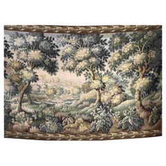 Large Gobelins Halluin Flanders Large Wall Tapestry