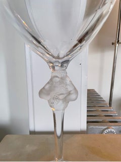 Roxane by Lalique Goblet Vase