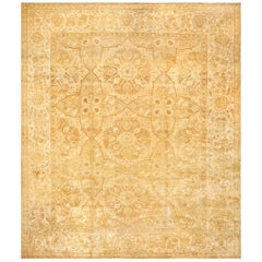 Nazmiyal Collection Antique Indian Agra Rug. Size: 16 ft x 19 ft 6 in