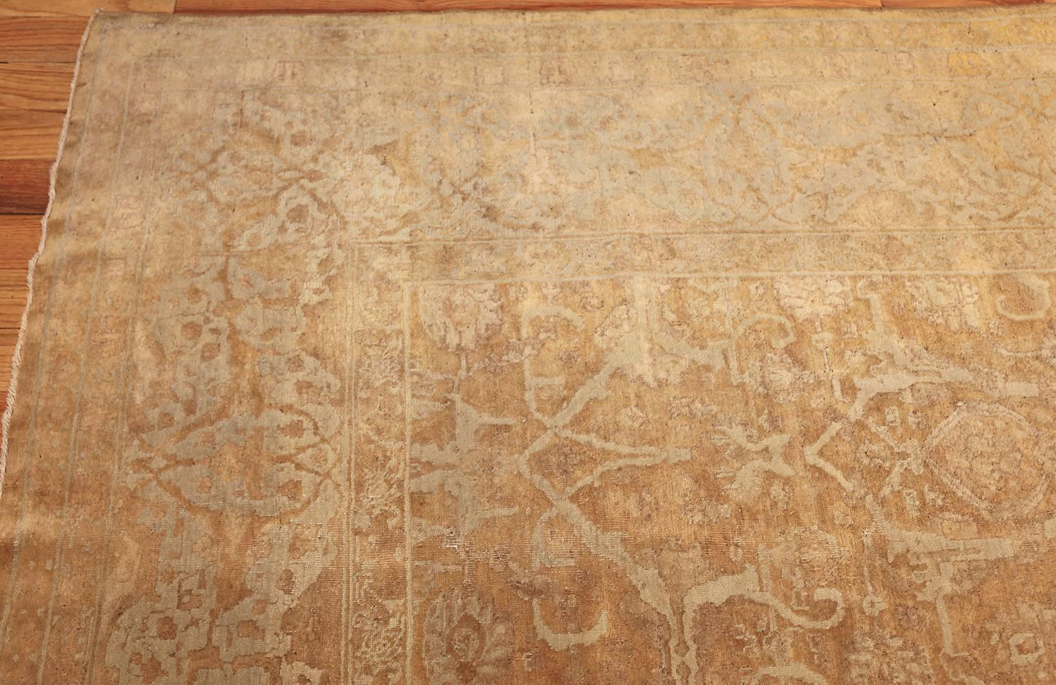 20th Century Antique Tabriz Persian Rug. Size: 12 ft 6 in x 18 ft 6 in For Sale