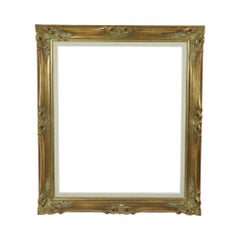 Large Gold Classical Baroque Style Frame Wood Plaster 76x66cm