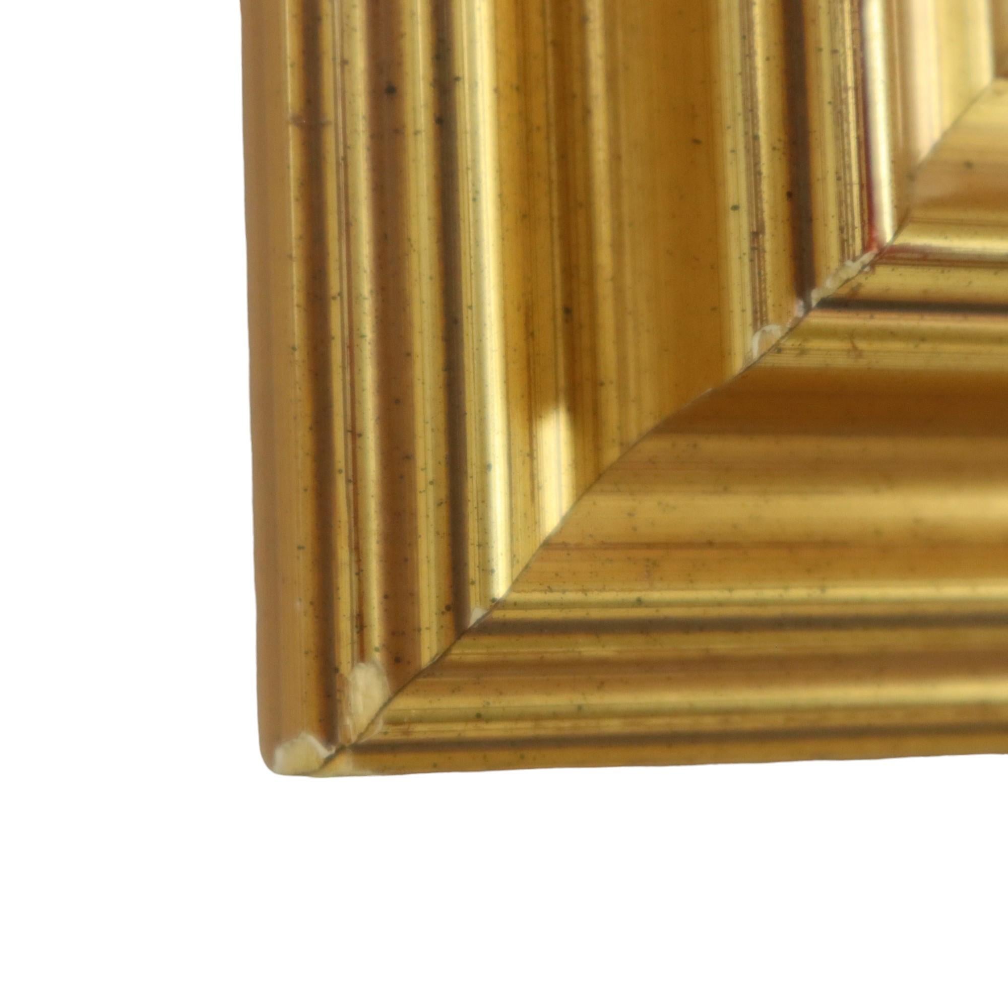 Marco Grande Dorado Marco Clásico de Madera de Pino Dorado 60x52cm en venta 2