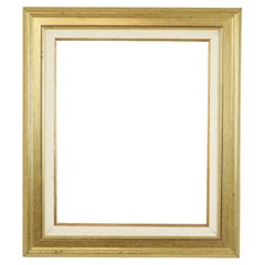 Cornice oro grande Cornice classica in legno di pino dorato 62x54cm