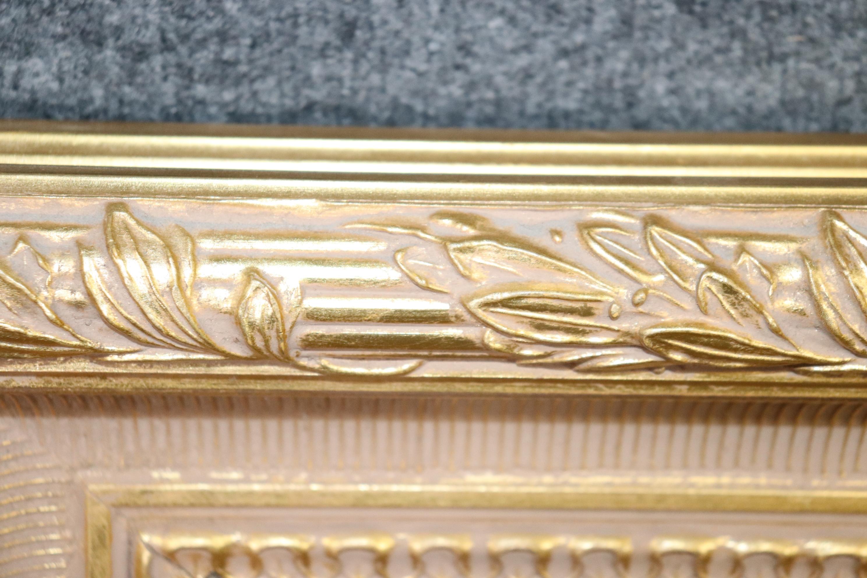 Große Gold vergoldet abgeschrägten Glasspiegel von Labarge  (Abgeschrägt) im Angebot