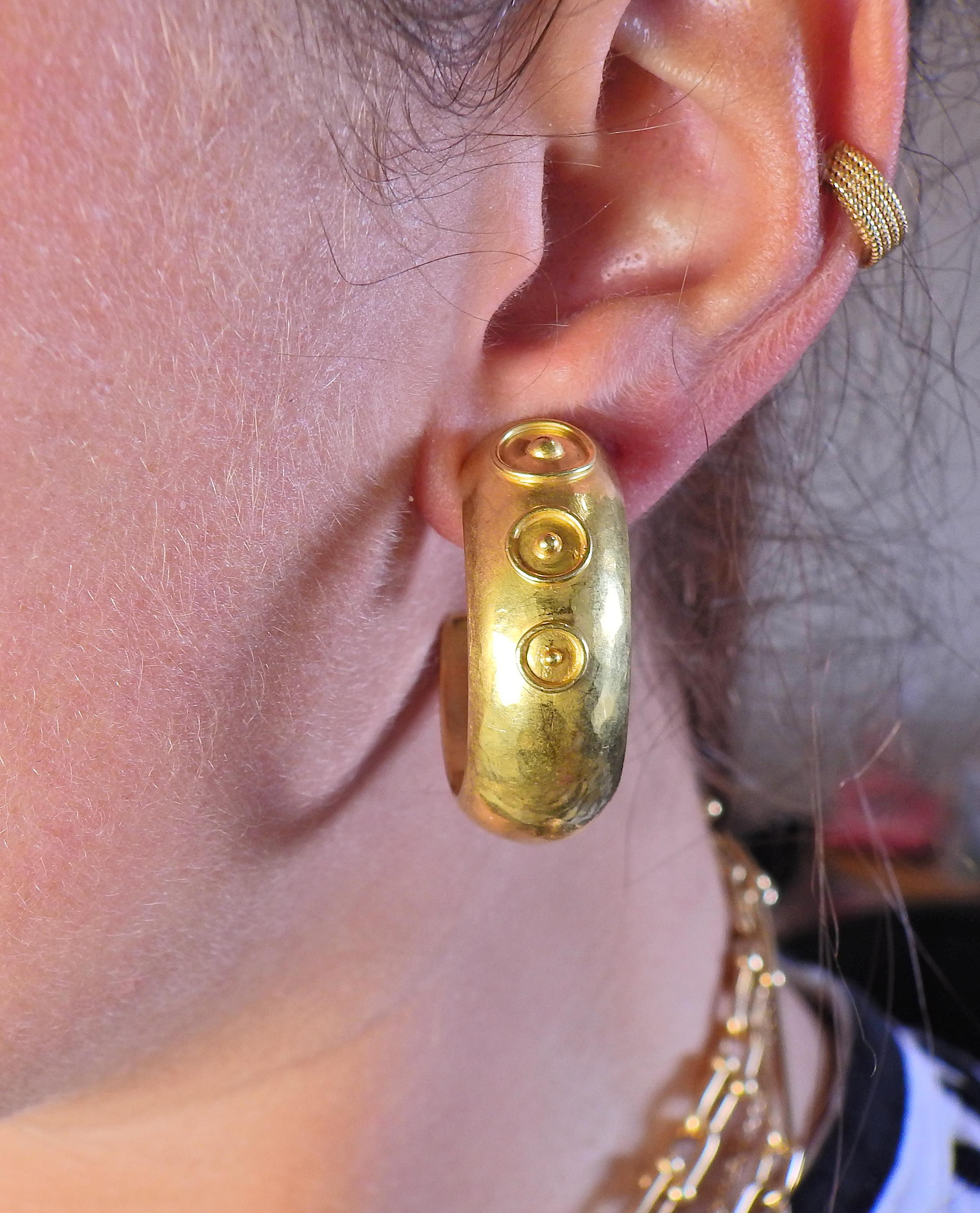 36mm hoop earrings