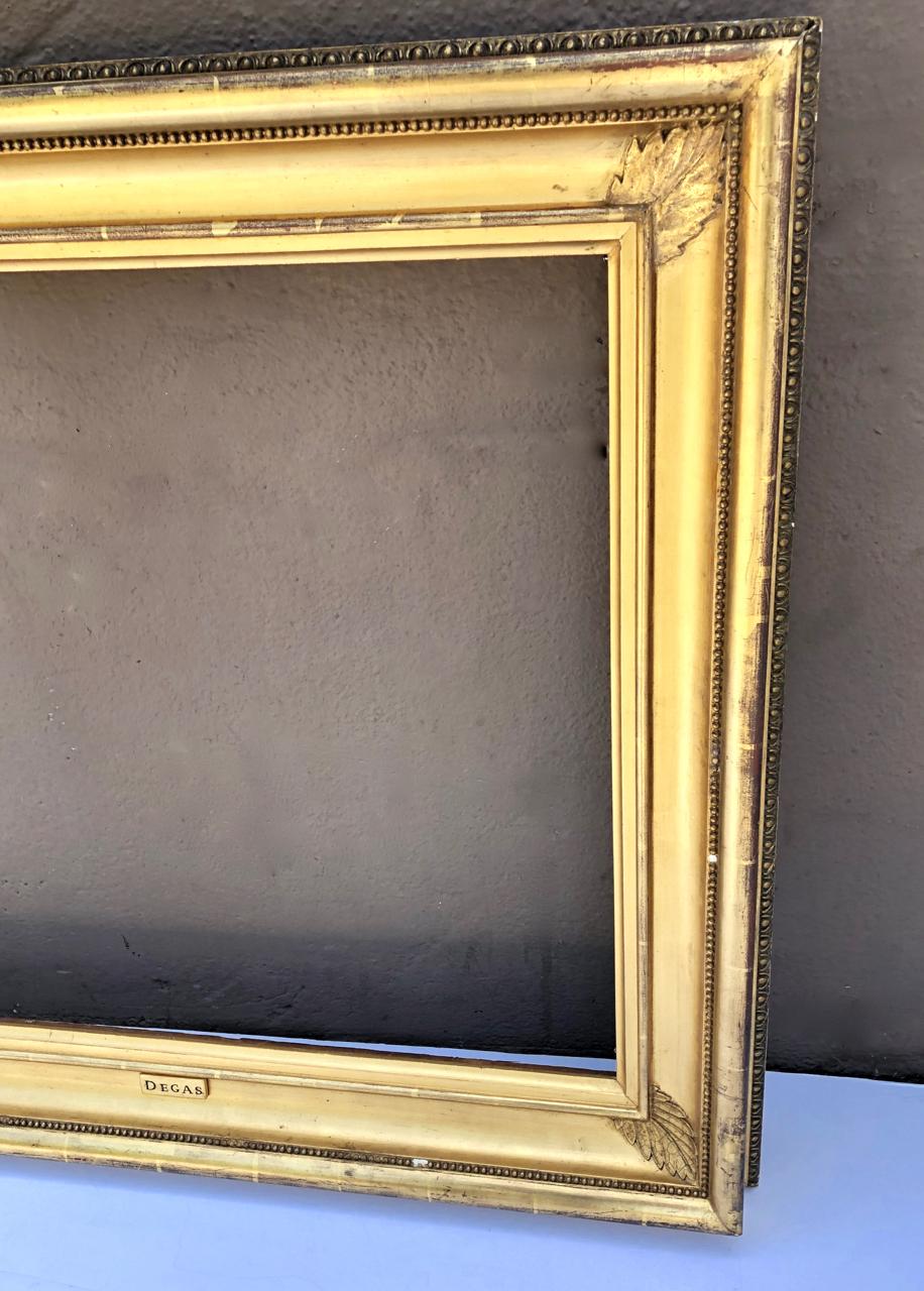 large gold frame