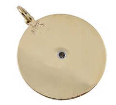 Large Gold Love Charm