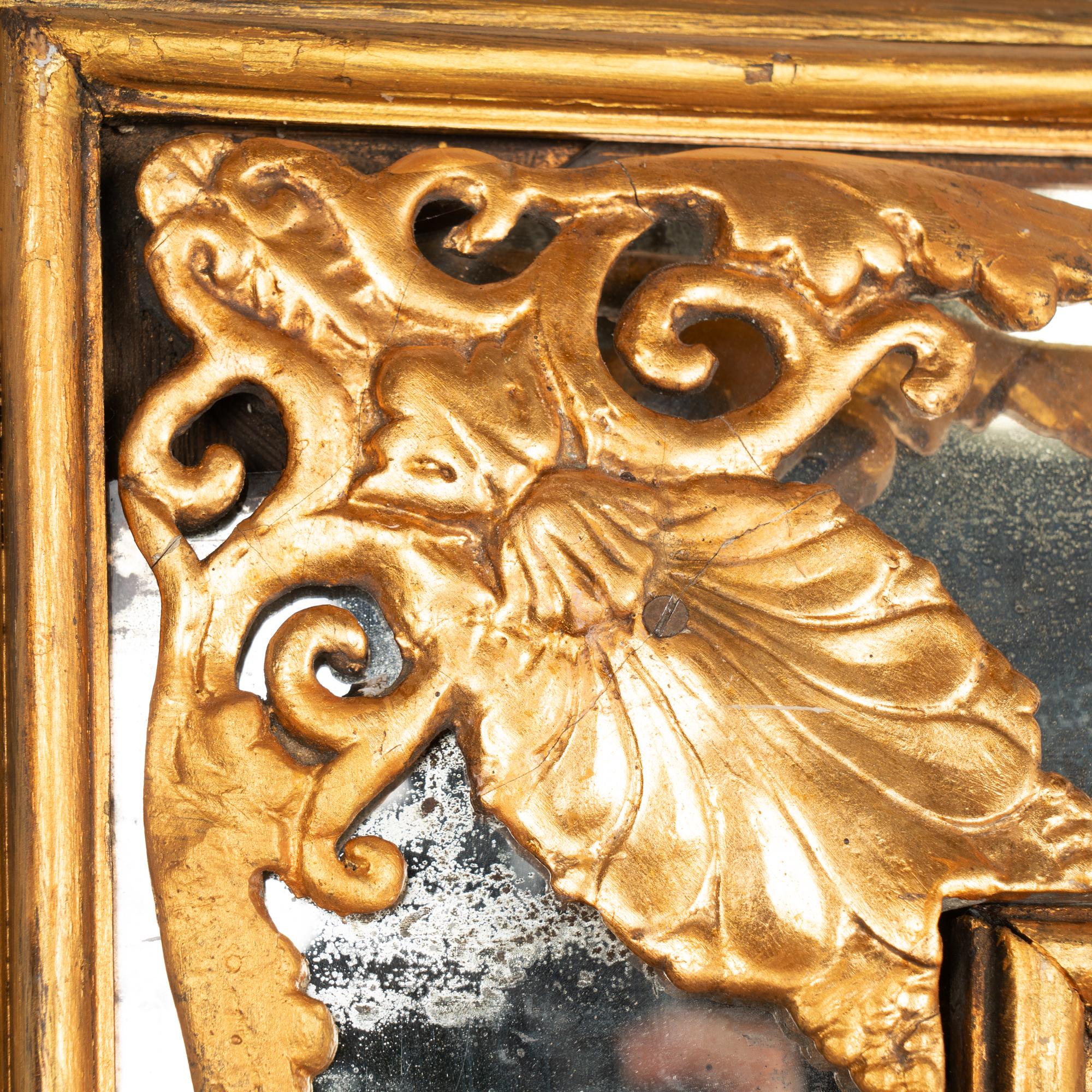 Large Gold Mirror, Sweden circa 1880 1