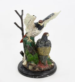 Large Gold Painted Bronze Eagles Table