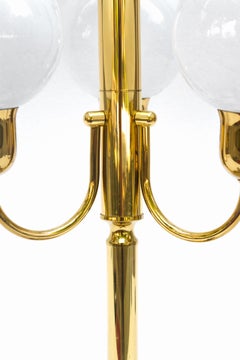 Large Gold Table Lamp in the Art Deco Style