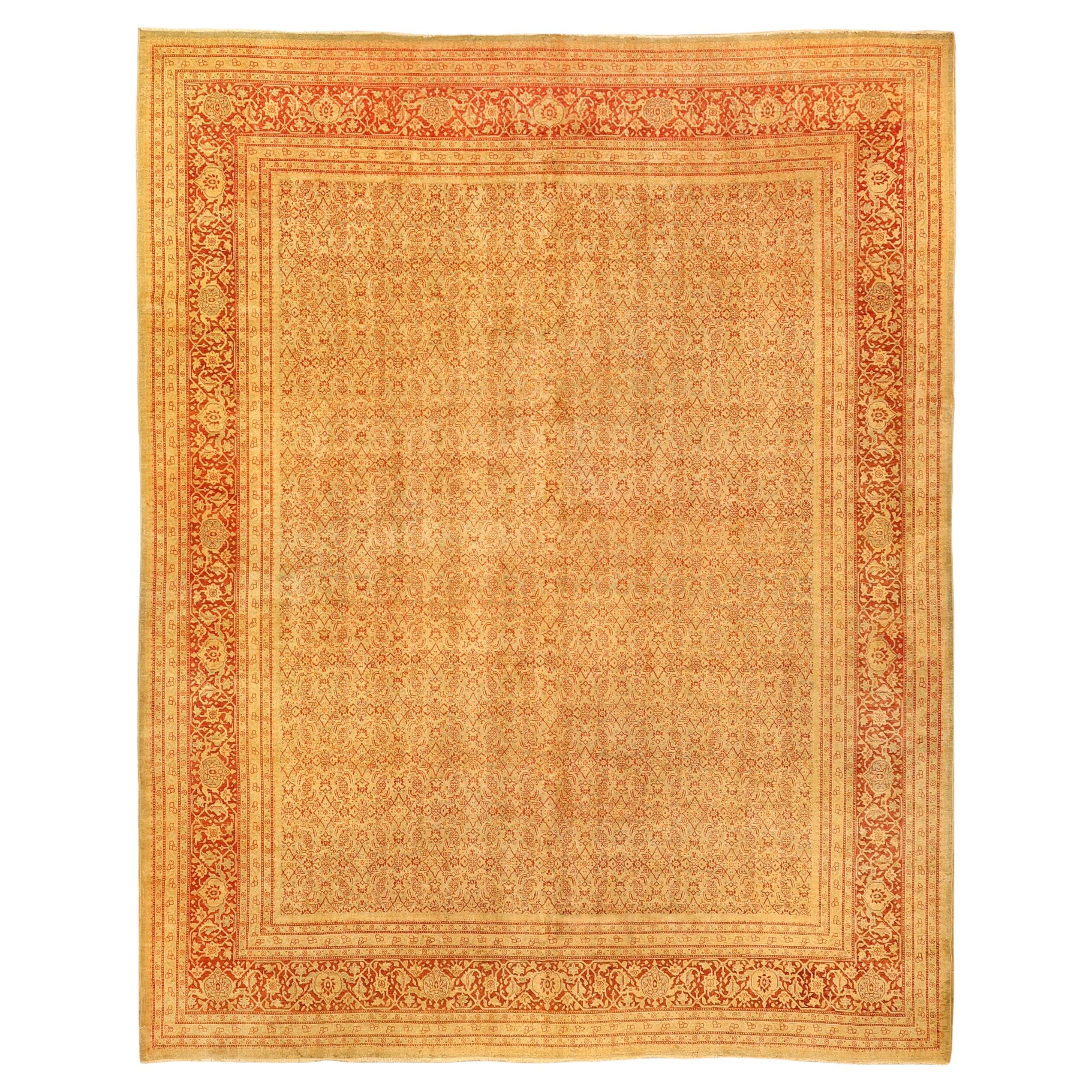 Antique all over design Tabriz early 20th cent.