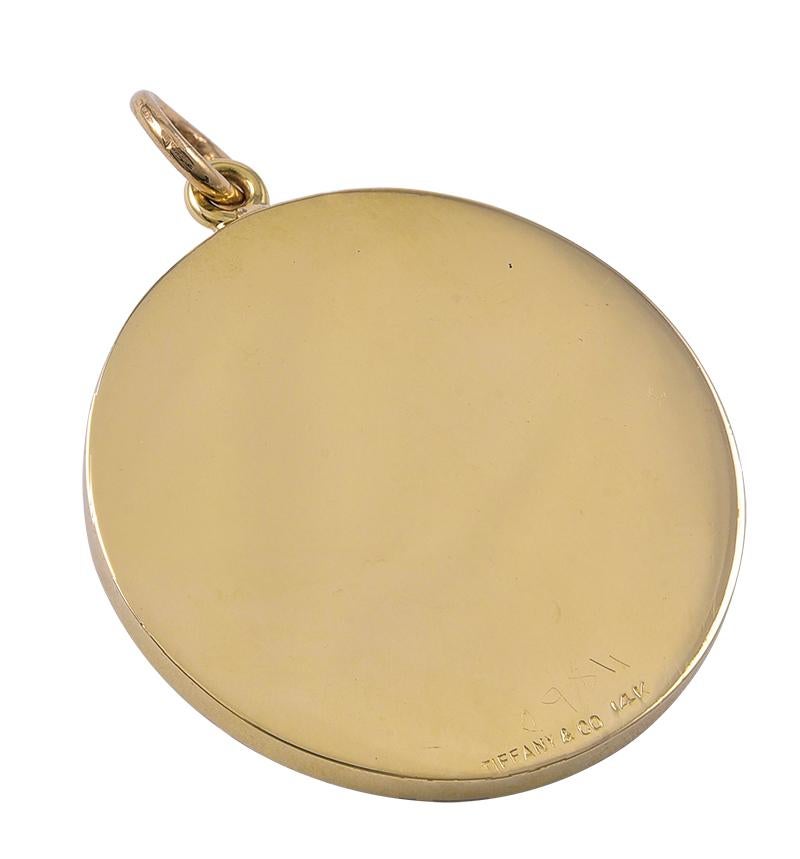 tiffany st christopher medal