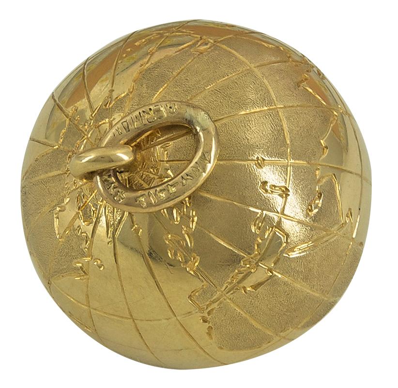 large gold globe
