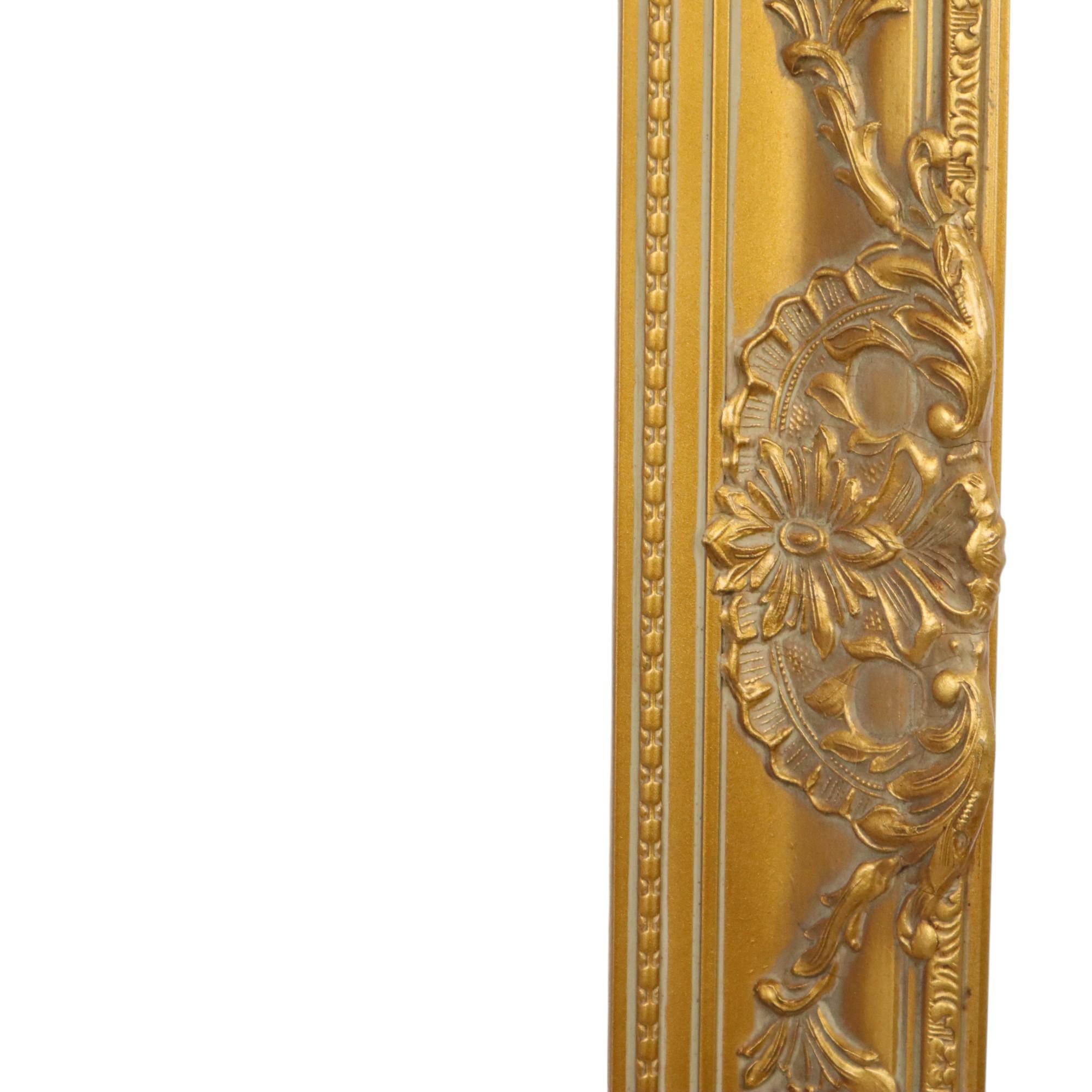 Large Golden Baroque Frame XL Frame Painting Classic 117x67cm For Sale 2