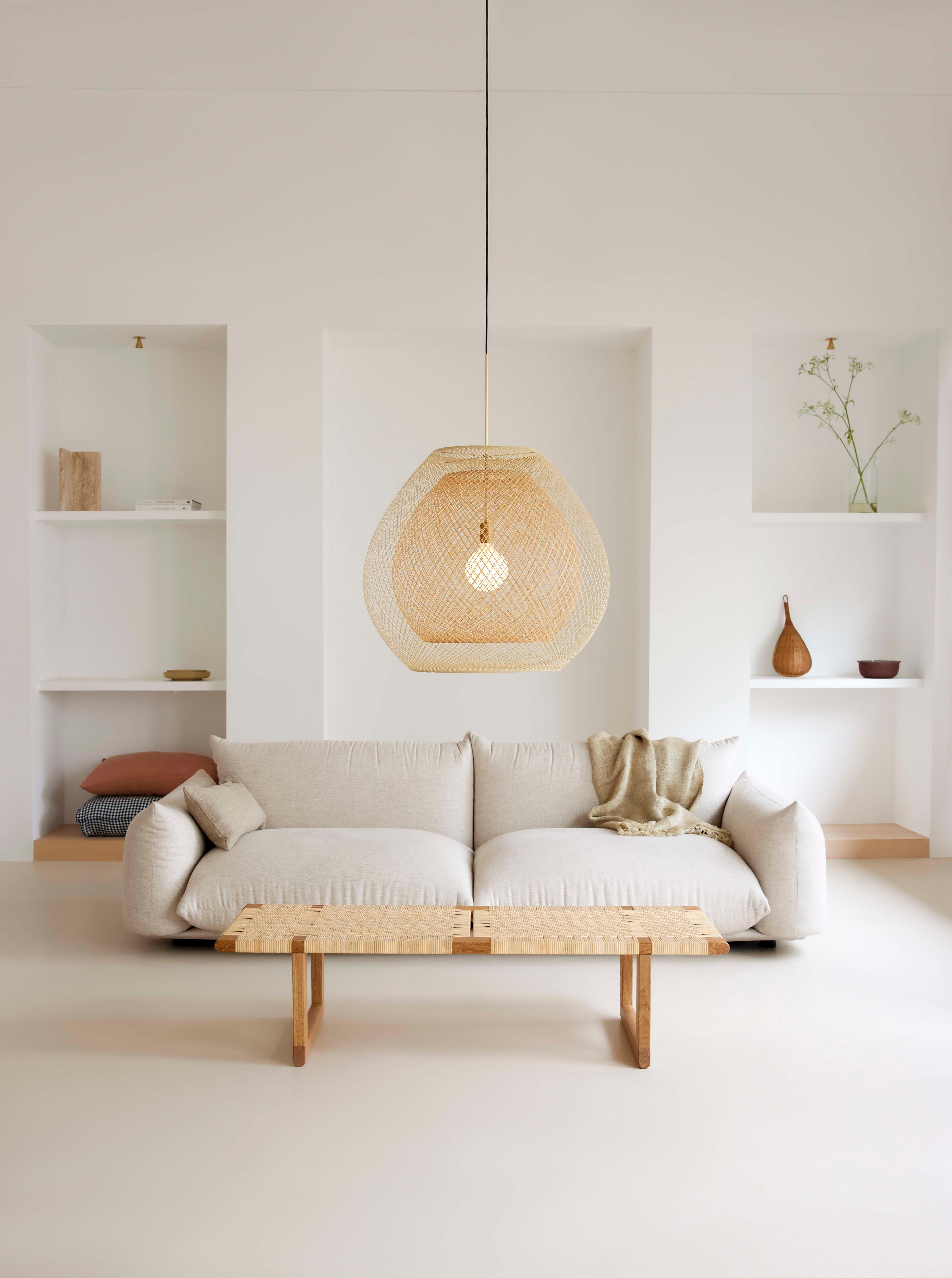 Postmoderno Lampada a sospensione grande Golden Hour Twilight Set di Atelier A Robotiq in vendita