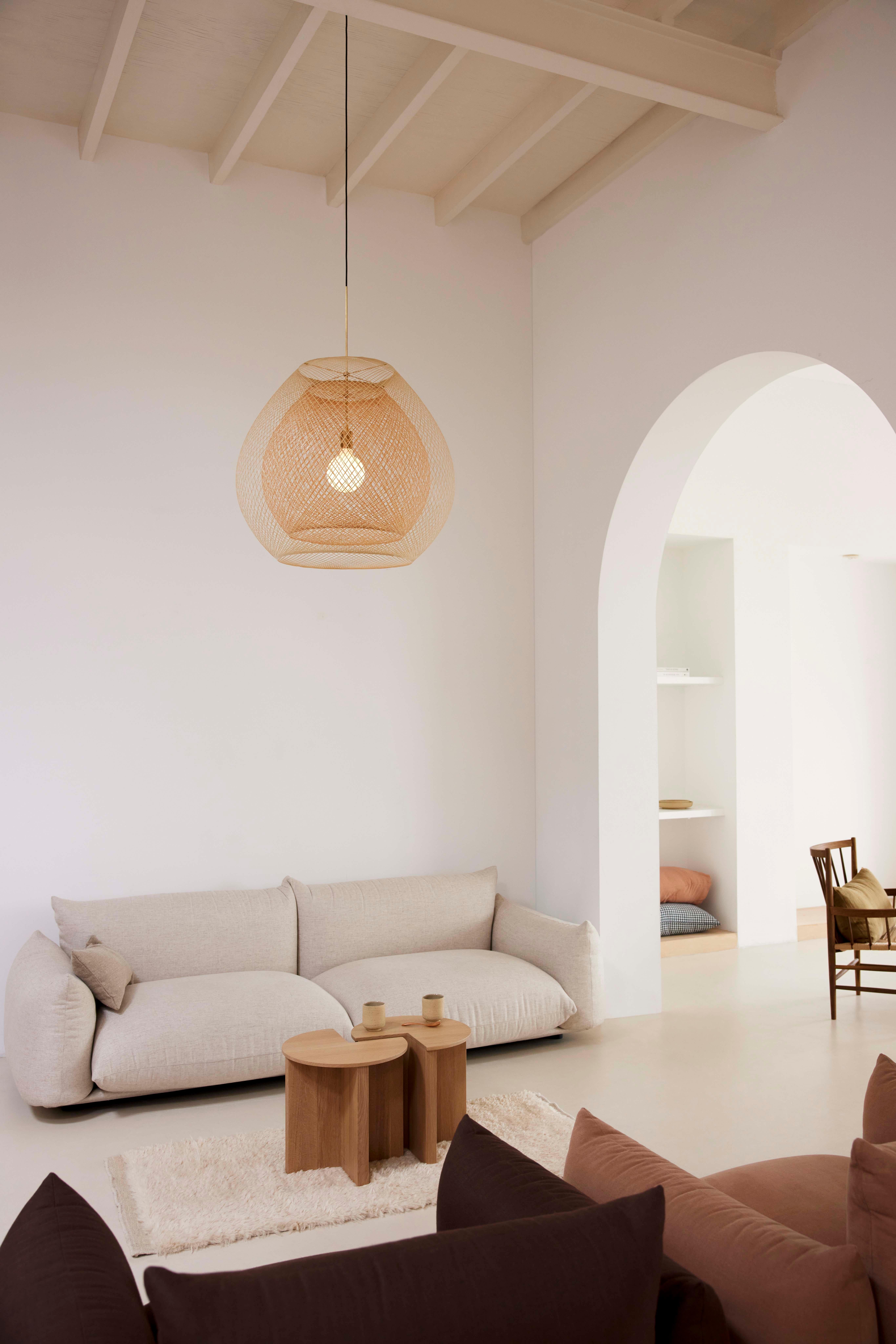XXI secolo e contemporaneo Lampada a sospensione grande Golden Hour Twilight Set di Atelier A Robotiq in vendita