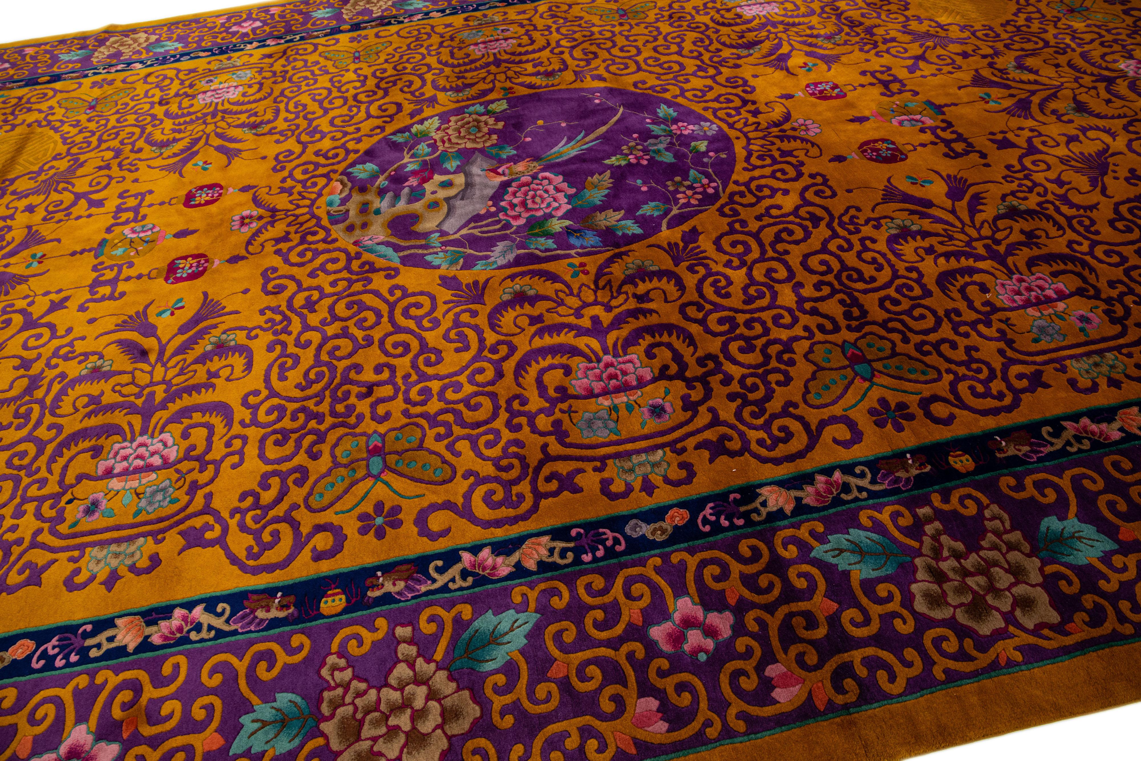 large art deco rug