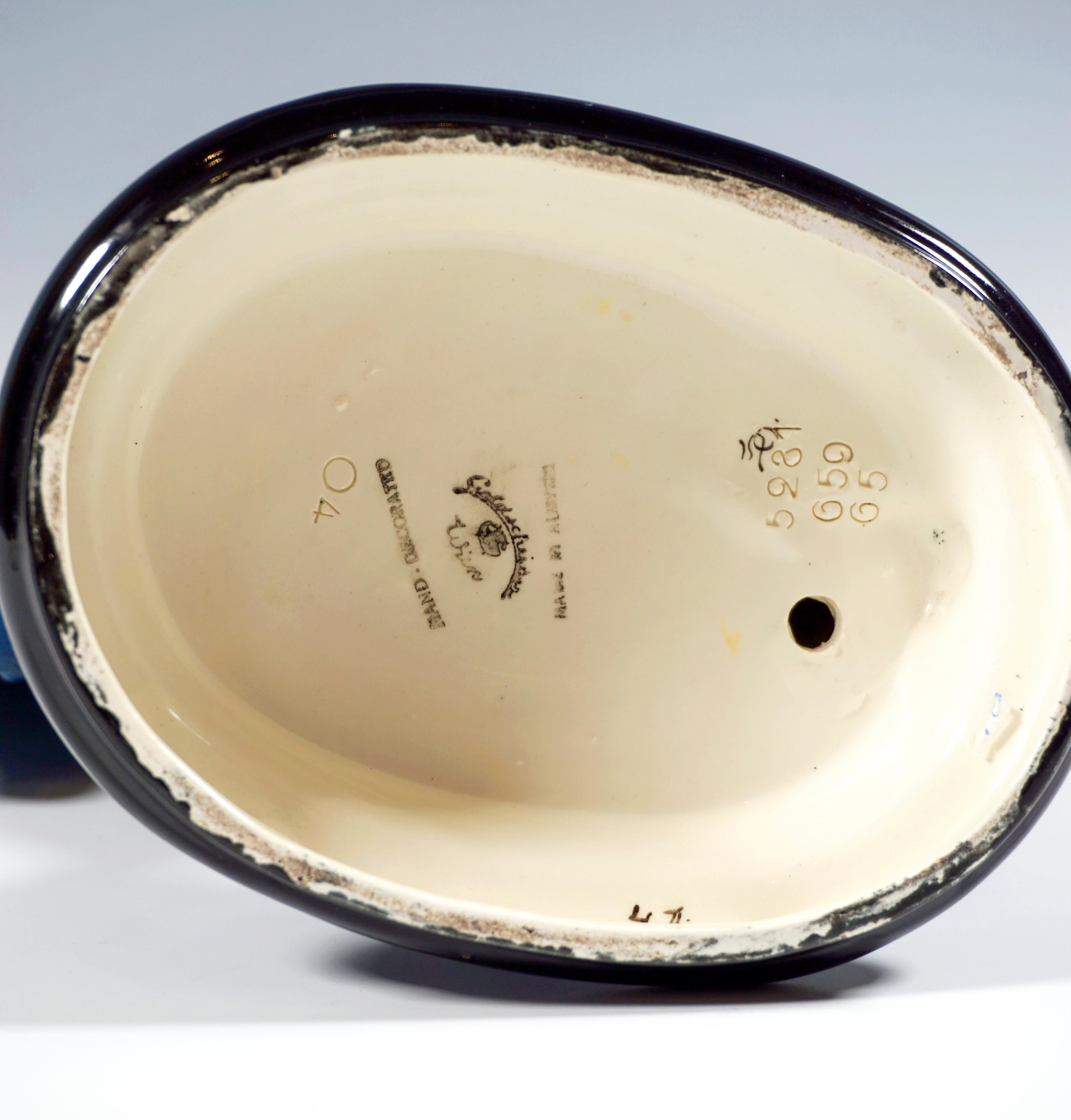 Ceramic Large Goldscheider Art Déco Odalisque 'Aida', by Josef Lorenzl, Around 1925 For Sale