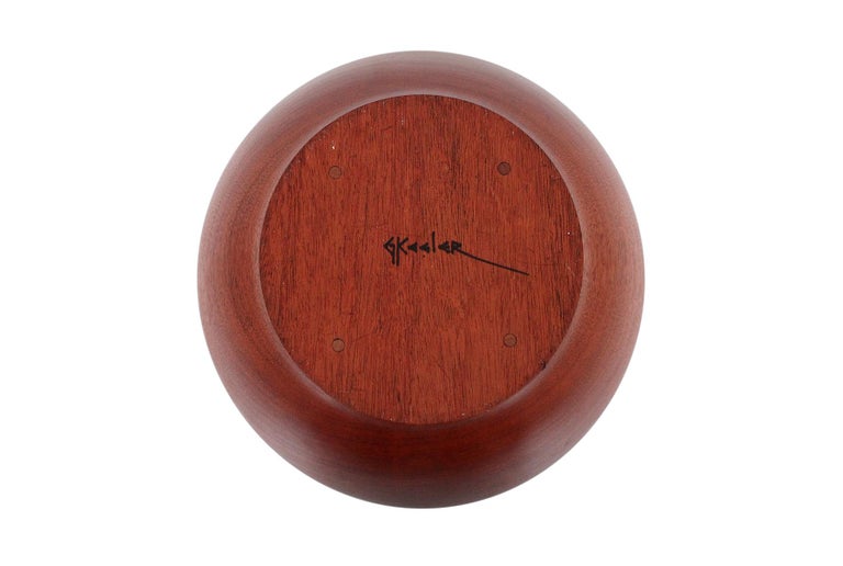 Large Gordon Keeler Turned Wood Bowl at 1stDibs